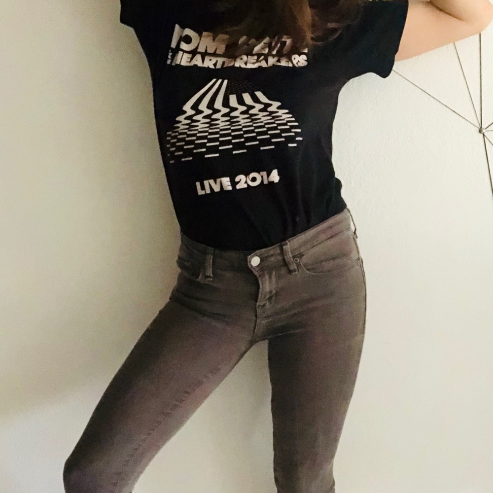 Marc by Marc Jacobs Grey Stretch Skinny Jeans